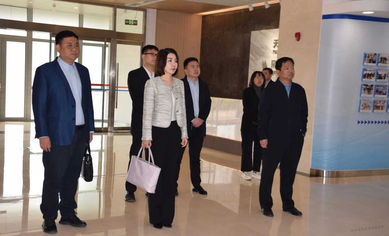 领导调研 | 东丽湖街道党工委书记任芳一行莅临天津滨海—中关村科技园调研并座谈